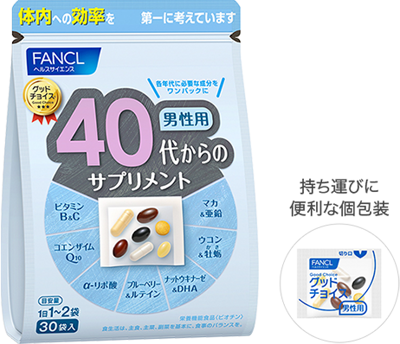 FANCL для мужчин старше 40 лет