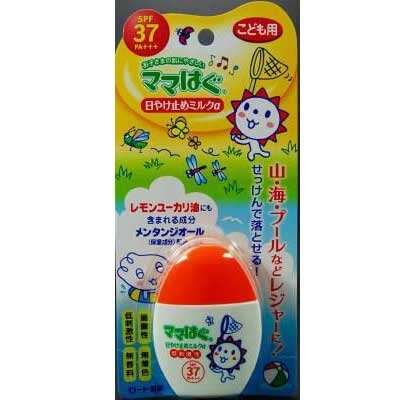 Mama Hug Sunscreen Milk SPF37 PA+++, Rohto, 28гр